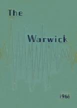 Warwick High School 1966 yearbook cover photo