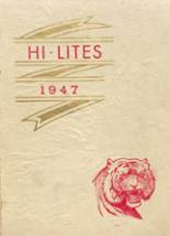 Turner High School 1947 yearbook cover photo