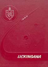 Licking Valley High School 1960 yearbook cover photo