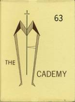 Academy of Notre Dame 1963 yearbook cover photo