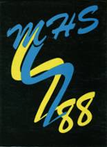 Montebello High School 1988 yearbook cover photo