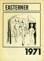 Eastside Junior-Senior High School 1971 yearbook cover photo