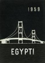 Cairo High School 1959 yearbook cover photo