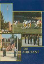 Massanutten Military Academy 1986 yearbook cover photo