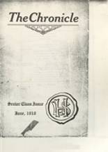 Lyman Hall High School 1918 yearbook cover photo