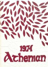 Athens High School 1974 yearbook cover photo