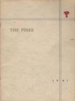 Pine Bluffs High School 1941 yearbook cover photo