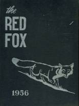 Foxboro High School 1956 yearbook cover photo