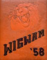 Globe High School 1958 yearbook cover photo
