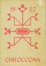 Chilocco Indian School 1957 yearbook cover photo