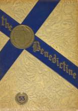 1953 Benedictine High School Yearbook from Cleveland, Ohio cover image