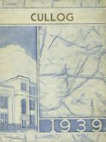 Cullom High School 1939 yearbook cover photo