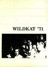 Duncan High School 1971 yearbook cover photo