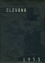 Cleveland High School 1953 yearbook cover photo