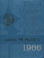 Wakarusa High School 1966 yearbook cover photo
