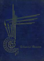 Atlantic High School 1953 yearbook cover photo