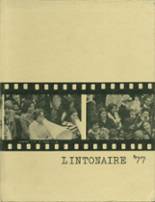 Linton High School 1977 yearbook cover photo