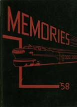 1958 Monticello High School Yearbook from Monticello, Illinois cover image