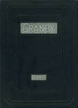 Granby High School 1942 yearbook cover photo