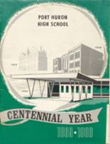 Port Huron High School 1968 yearbook cover photo