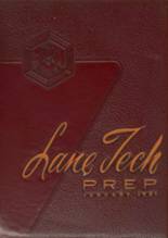 Lane Technical High School 1951 yearbook cover photo