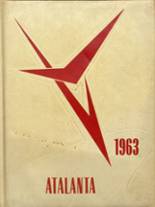 Atlanta High School 1963 yearbook cover photo