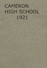 1921 Cameron High School Yearbook from Cameron, West Virginia cover image