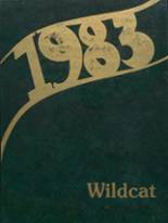 Wild Rose High School 1983 yearbook cover photo