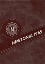 Newton High School 1965 yearbook cover photo