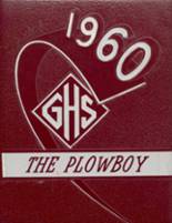 Gober High School 1960 yearbook cover photo