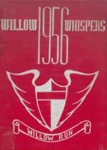 Willow Run High School 1956 yearbook cover photo