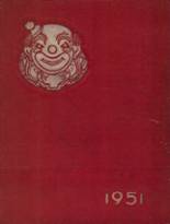 Westerville High School 1951 yearbook cover photo