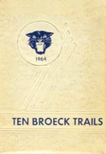 Franklinville-Ten Broeck Academy 1964 yearbook cover photo