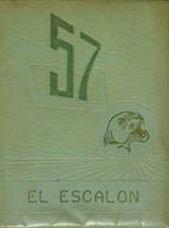 Escalon High School 1957 yearbook cover photo