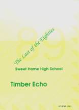 Sweet Home High School 1989 yearbook cover photo