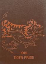 West Sabine High School 1981 yearbook cover photo