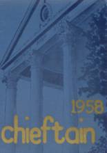 Mariemont High School 1958 yearbook cover photo