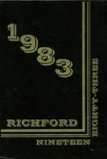 1983 Richford Junior - Senior High School Yearbook from Richford, Vermont cover image