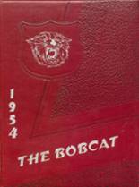 Myrtle Point Union High School 1954 yearbook cover photo