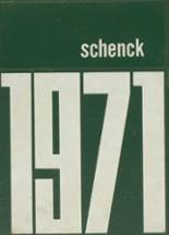 Schenck High School 1971 yearbook cover photo