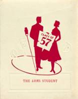 Arms Academy 1957 yearbook cover photo