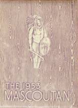 Mascoutah High School 1953 yearbook cover photo