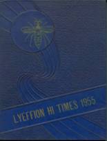 1955 Lyeffion High School Yearbook from Evergreen, Alabama cover image