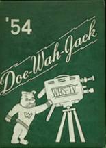 Williams High School 1954 yearbook cover photo