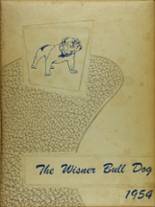 Wisner-Pilger High School 1954 yearbook cover photo