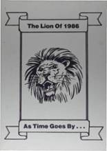Ozona High School 1986 yearbook cover photo