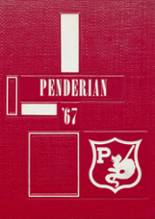Pender High School 1967 yearbook cover photo