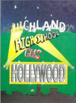 Highland High School 1994 yearbook cover photo