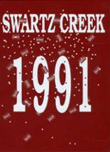Swartz Creek High School 1991 yearbook cover photo