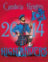 Cambria Heights High School 2014 yearbook cover photo